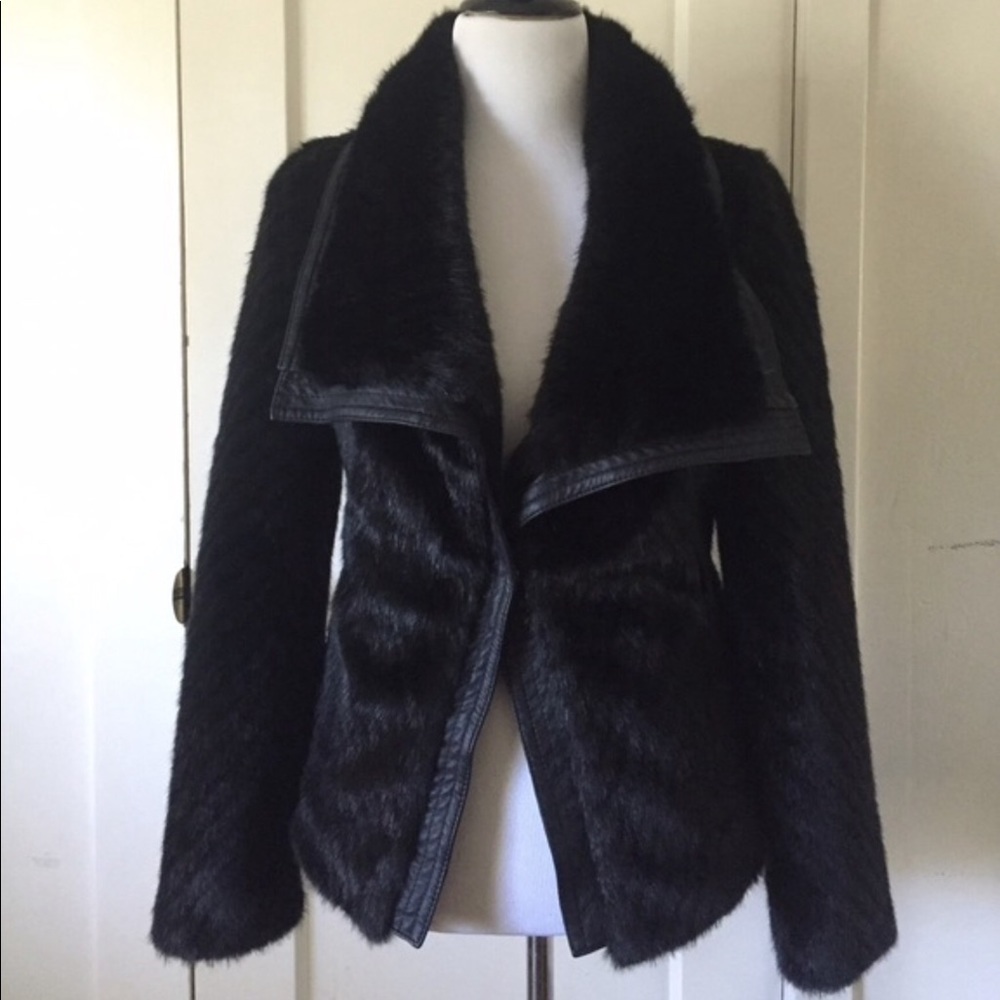 Bebe faux fur jacket